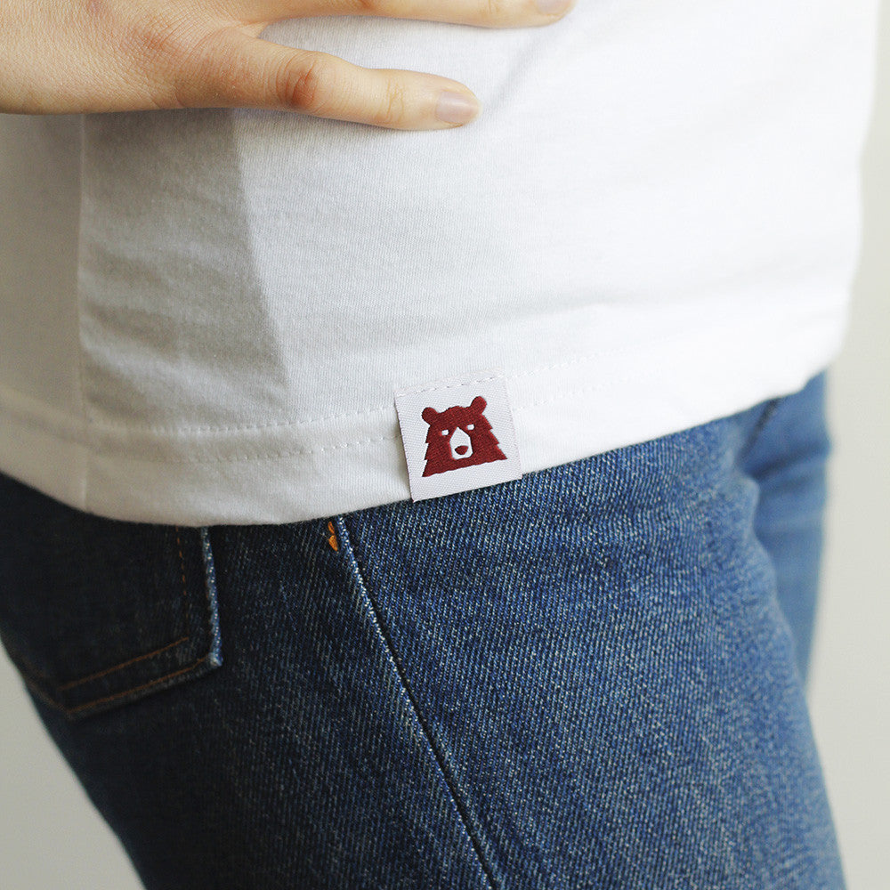 BASICS Perfect Crew Tee - White