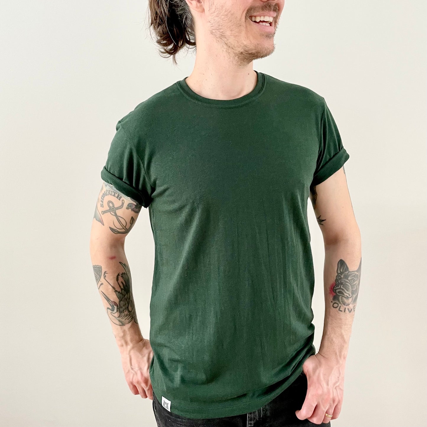 BASICS Super Soft Eco Tee - Spruce