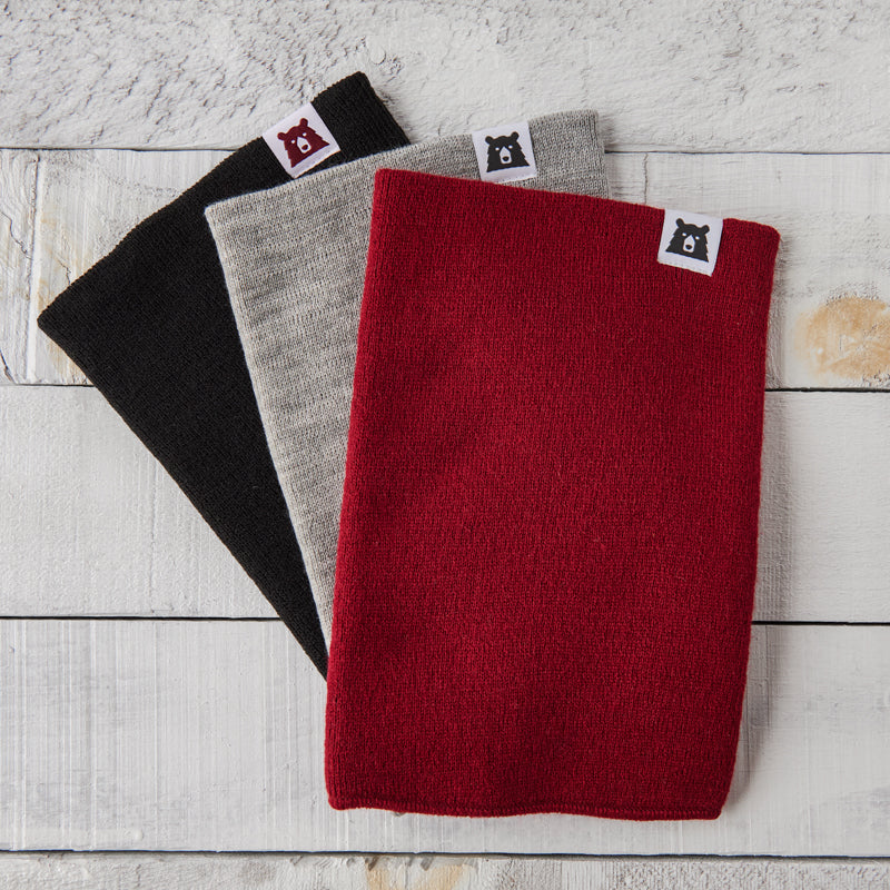 Cozy Neck Warmer - Heather Grey