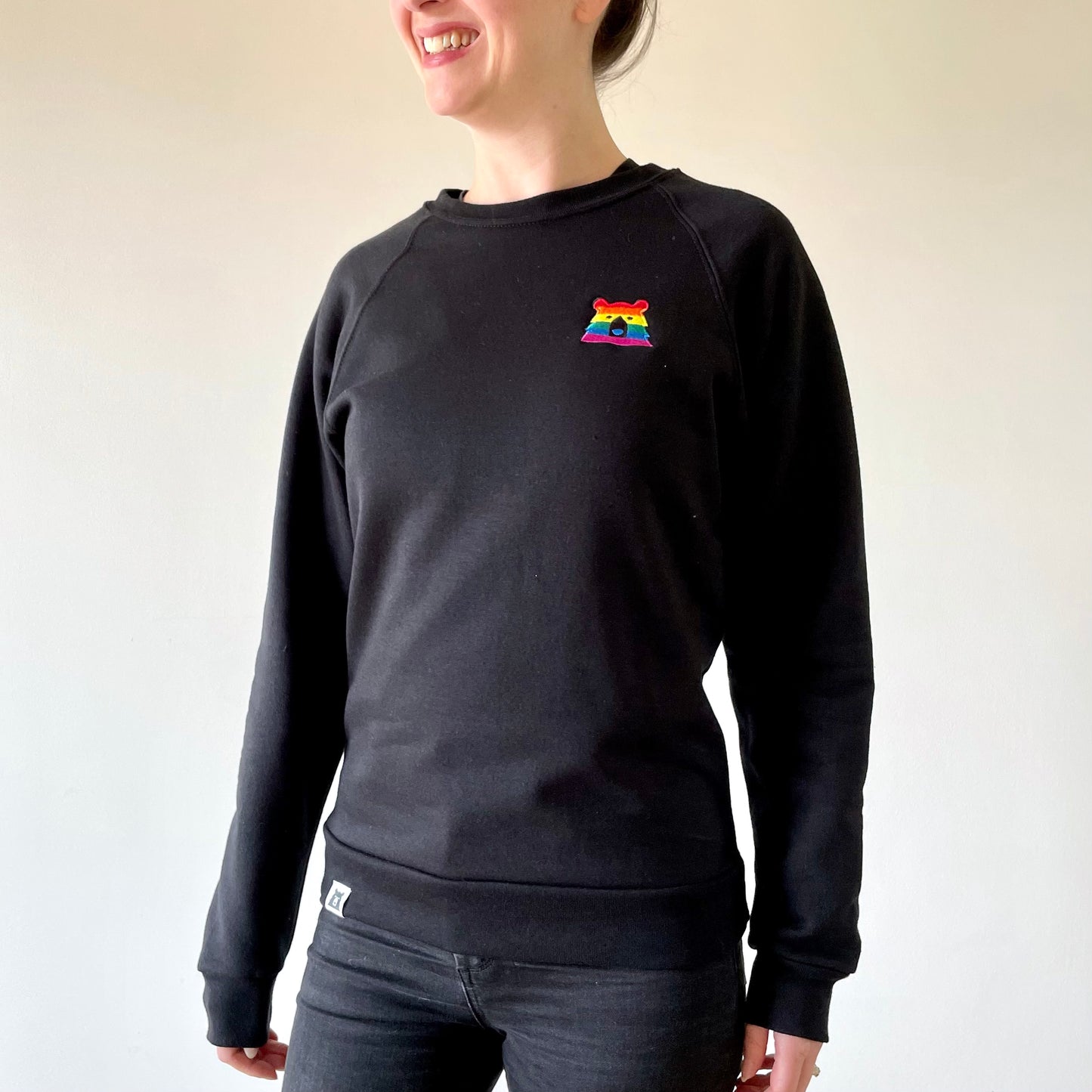Pride Crew Sweatshirt - Black