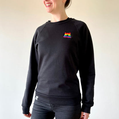 Pride Crew Sweatshirt - Black