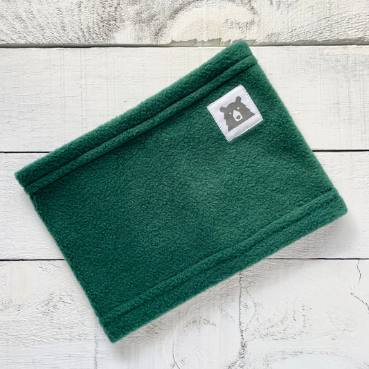 Kids Fleece Neck Warmer - Spruce