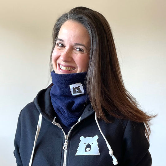 Toasty Fleece Neck Warmer - Navy