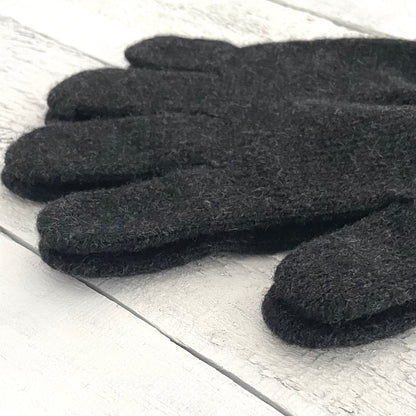Wooly Work Glove - Black Marl