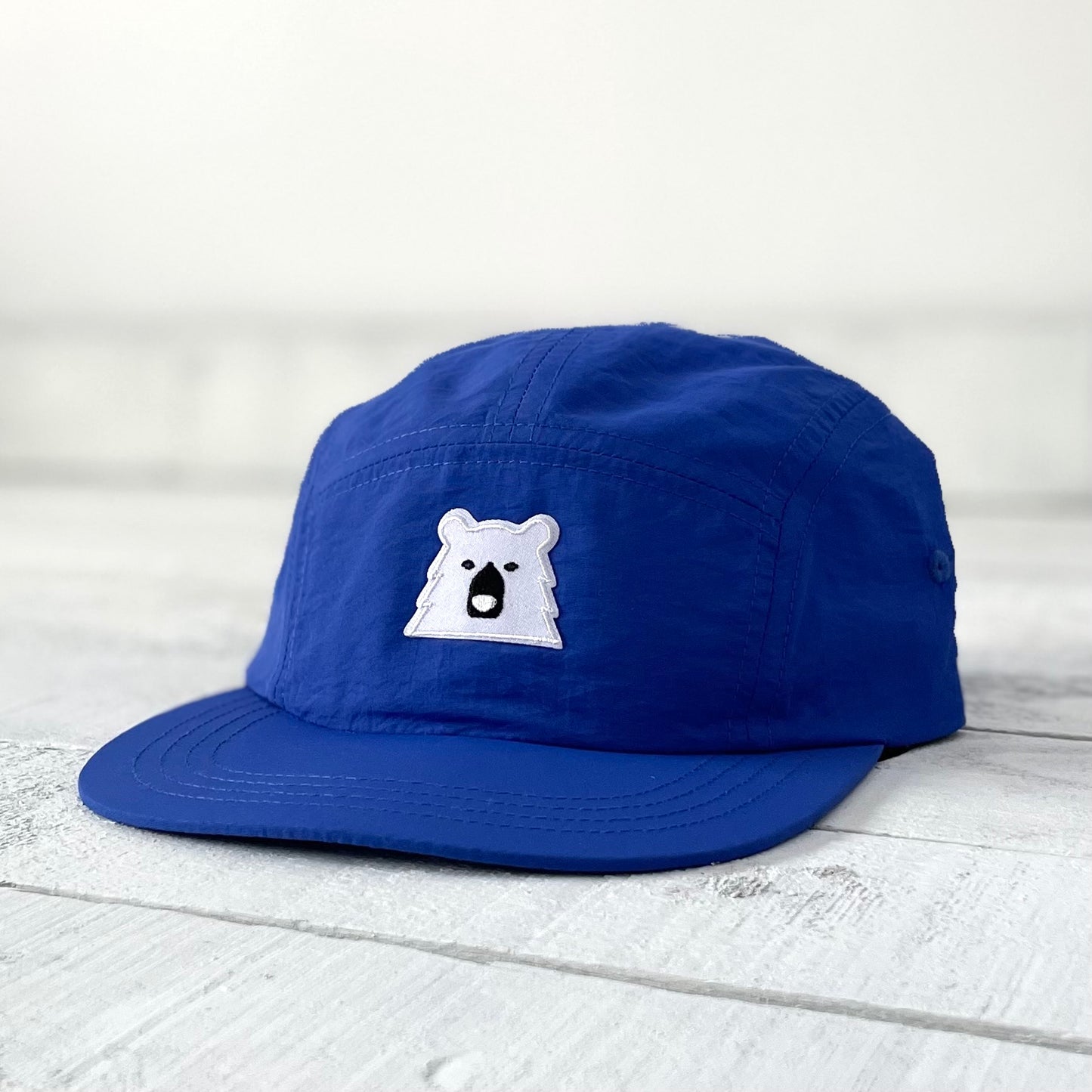 Surf Hat - Royal Blue with Lil White Bear