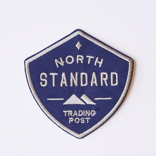 Patch - Shield - Navy/Grey