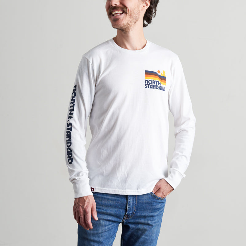 Dunes Long Sleeve Tee - White