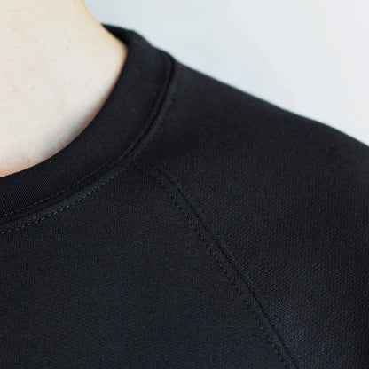 BASICS Classic Crew Sweatshirt - Black