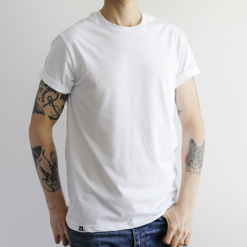 BASICS Perfect Crew Tee - White