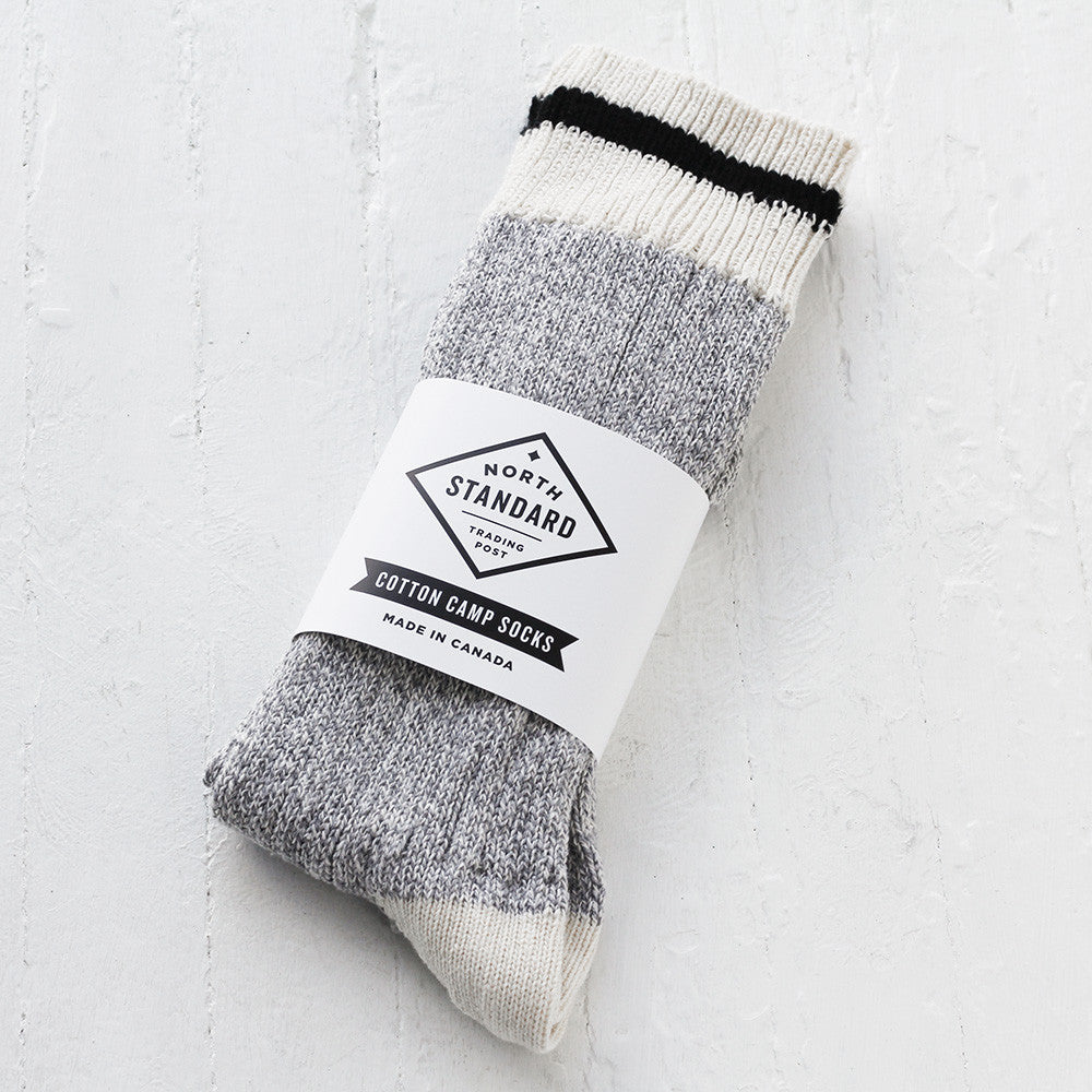 Camp Socks - Cotton - Black