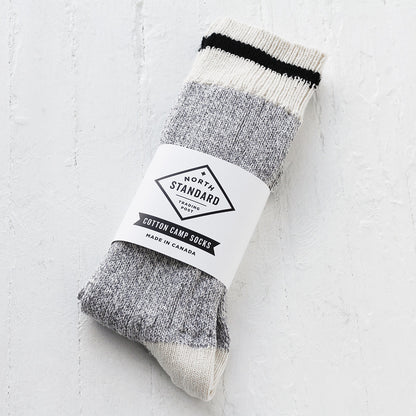 Camp Socks - Cotton - Black