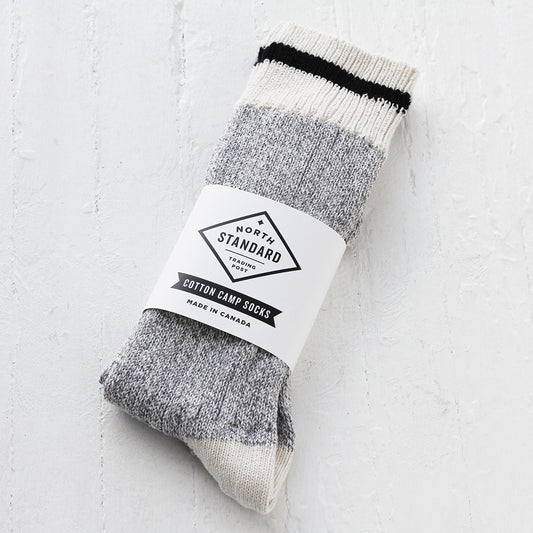 Camp Socks - Cotton - Black