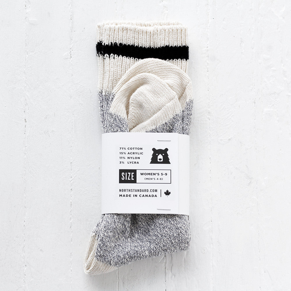 Camp Socks - Cotton - Black