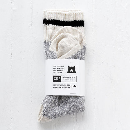 Camp Socks - Cotton - Black