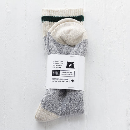 Camp Socks - Cotton - Hunter