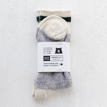 Camp Socks - Cotton - Hunter