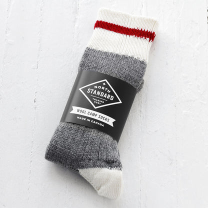 Camp Socks - Wool - Red