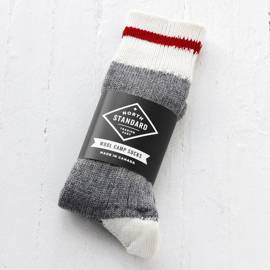 Camp Socks - Wool - Red