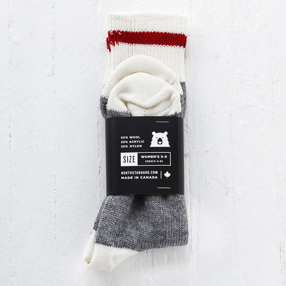 Camp Socks - Wool - Red