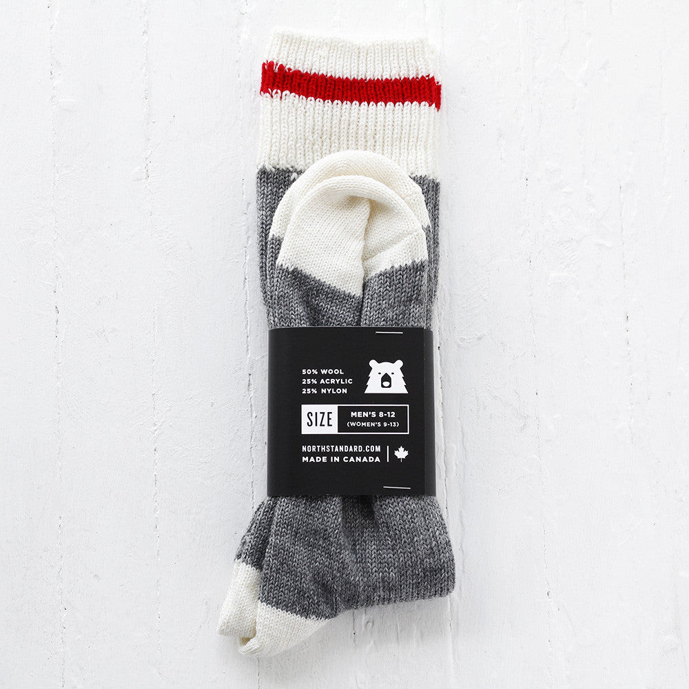 Camp Socks - Wool - Red