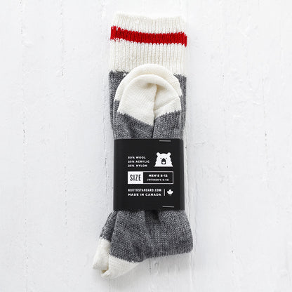 Camp Socks - Wool - Red