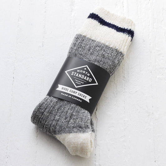 Camp Socks - Wool - Navy