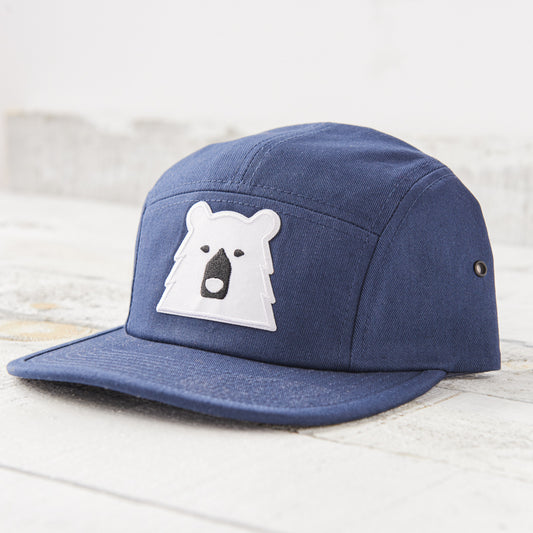 5 Panel - Navy with Polar Bear
