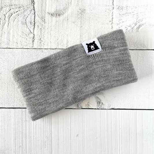 Cozy Headband - Heather Grey