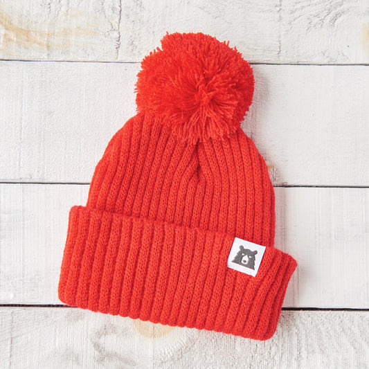 Kids Toboggan Toque - Red