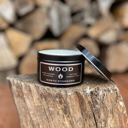 Soy Wax Candle - Wood