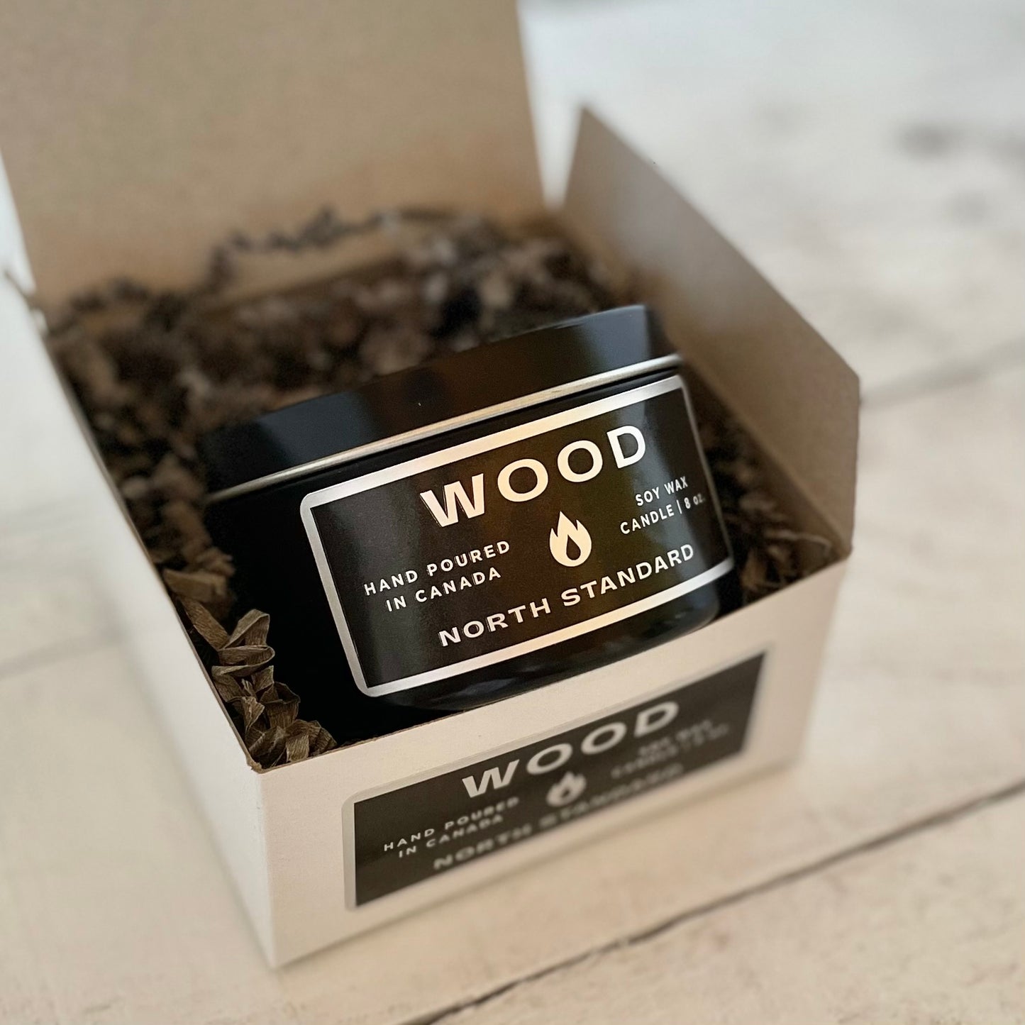 Soy Wax Candle - Wood