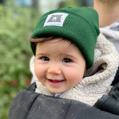 Baby Bear Toque - Spruce