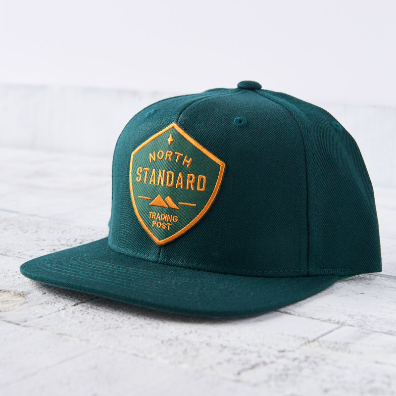 Snapback - Spruce with Spruce/Gold Shield