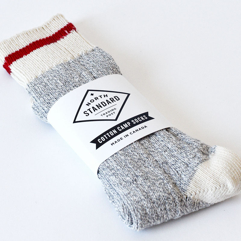Camp Socks - Cotton - Red