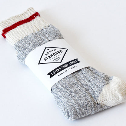 Camp Socks - Cotton - Red