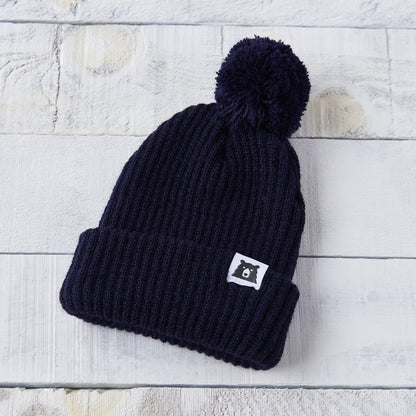 Kids Toboggan Toque - Navy