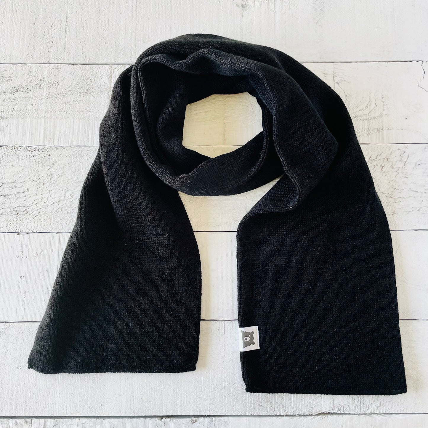 Bear Scarf - Black