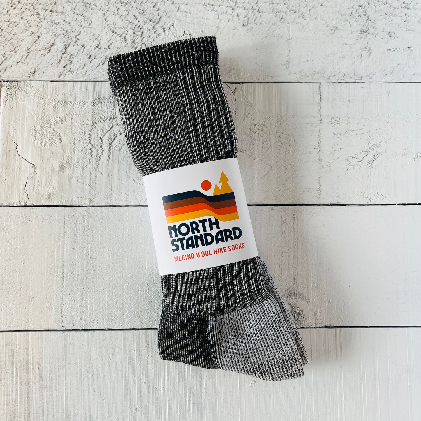 Merino Wool Hike Socks - Grey