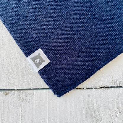 Bear Scarf - Navy